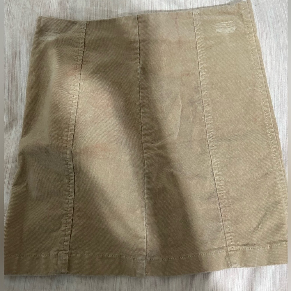 Brown skirt forever 21